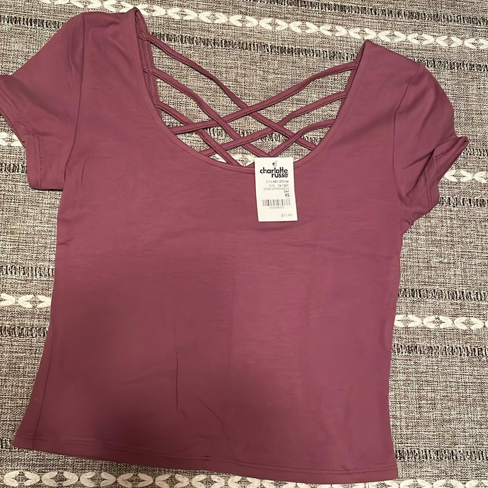 Charlotte Russe Purple Top.